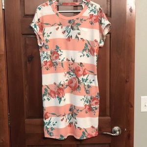 First love floral dress